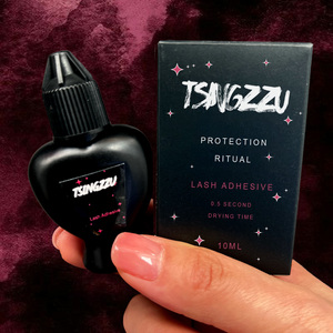 Pegamento para Extensión de Pestañas de Secado Rápido, Último Modelo, Marca Privada, Transparente, Negro, Blanco, OEM - Product Image 1