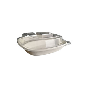 <span class=keywords><strong>Assiette</strong></span> en papier jetable de bonne qualité alimentaire <span class=keywords><strong>assiette</strong></span> à bagasse profonde à <span class=keywords><strong>3</strong></span> <span class=keywords><strong>compartiments</strong></span> <span class=keywords><strong>avec</strong></span> <span class=keywords><strong>couvercle</strong></span> sans danger pour le réfrigérateur pour le service des aliments - Product Image 4