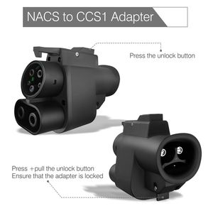 Adaptateur <span class=keywords><strong>de</strong></span> charge pour véhicule électrique DC, adaptateur <span class=keywords><strong>de</strong></span> prise <span class=keywords><strong>Tesla</strong></span> vers CCS1 pour l'Amérique du Nord, CCS Combo 1 - Product Image 5