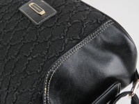 Tas Tangan Wanita Ramah Lingkungan Gaya Retro Eropa Premium PU Kapasitas Besar Tas Selempang Wanita Resleting Hitam Tas Messenger Belanja Harian
