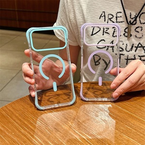 Custodia Anti-caduta Antiurto <span class=keywords><strong>Trasparente</strong></span> Magnetica per <span class=keywords><strong>iPhone</strong></span> 17 16 15 14 13 Pro, <span class=keywords><strong>Cover</strong></span> per Cellulare per <span class=keywords><strong>iPhone</strong></span> 17/18 Pro Max - Product Image 3