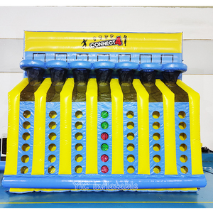 Juego de Baloncesto Inflable Comercial para Exteriores, Juego de Tiro Profesional Inflable Connect Four para Alquiler en Carnavales - Product Image 6