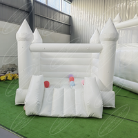 Mini château gonflable de maison de rebond utilisé pour les mariages