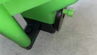 Outil de jardinage de qualité industrielle, semoir et épandeur d'engrais portatif multifonctionnel en plastique, support OEM, capacité de 3L