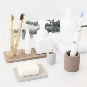 Bandeja de jabón ecológica antibacterias, accesorios de <span class=keywords><strong>baño</strong></span>, plato, soporte para cepillo de dientes, <span class=keywords><strong>juego</strong></span> de <span class=keywords><strong>baño</strong></span> - Product Image 3