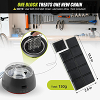 Bloc de cire dégraissante thermofusible pour chaîne de vélo 150g pour l'entretien des chaînes de vélos de route, VTT, gravel et vélos électriques 150g OEM