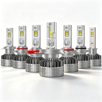 Bombilla LED T2 de 170W para Faros Delanteros de Coche, Doble Tubo de Cobre, Alta Potencia, Canbus, 12V 24V, Luces para Camión, CSP 4070, Precio de Fábrica, H4 H7 H11