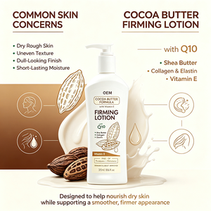 Loción <span class=keywords><strong>Corporal</strong></span> de Manteca de Cacao de 315 ml, <span class=keywords><strong>Crema</strong></span> <span class=keywords><strong>Corporal</strong></span> Hidratante con Colágeno <span class=keywords><strong>Q10</strong></span> y Elastina, Venta al por Mayor - Product Image 3