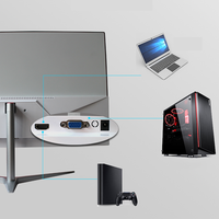 QiHui OEM échantillon gratuit bon marché 24 pouces moniteur IPS LED écran PC de bureau 4ms LCD moniteur d'ordinateur 1920x1080P