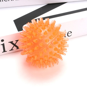ของเล่นสุนัขแบบมีเสียงร้อง Tpr Spike Ball ขนาดใหญ่ กลาง เล็ก สำหรับสัตว์เลี้ยง เล่นกัด เล่นสนุก สำหรับสุนัข - Product Image 4