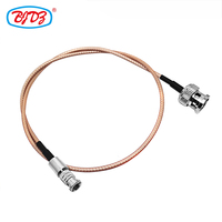 Conector macho BNC de suministro del fabricante a conector MiNi BNC para RG179 75ohm 3G/6G HD SDI Video CCTV Security ecurity Camera Cables