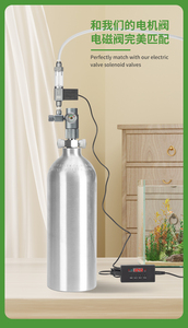 <span class=keywords><strong>CO2</strong></span> <span class=keywords><strong>Mini</strong></span> Gösterge Regülatörü Hızlı Montajlı Tek Göstergeli Akvaryumlar ve Aksesuarlar için - Product Image 6