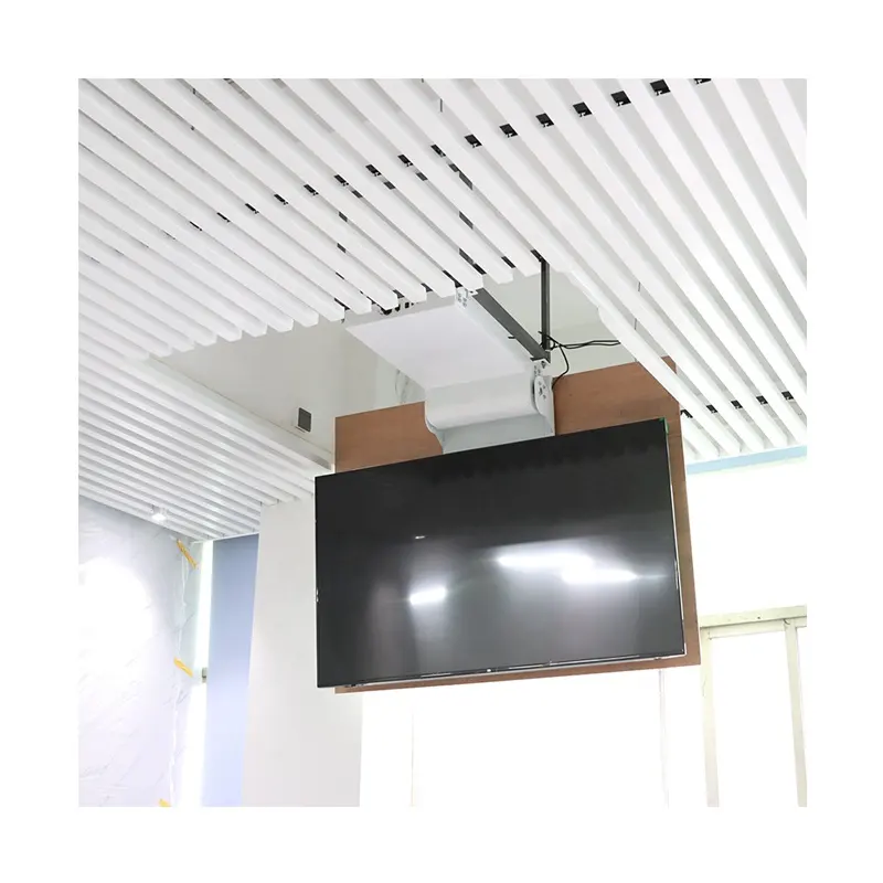 Retractable Flip Up Electric Flip Down ceiling TV Lift 0-105 Degrees Hidden Mounted Ceiling TV Lift ceiling mounted hidden tv