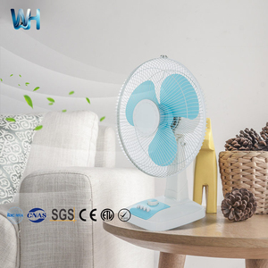 Ventilateur de table pour bureau à domicile, 12 pouces, 3 vitesses, ventilateur électrique de refroidissement avec commande mécanique, service OEM - Product Image 5