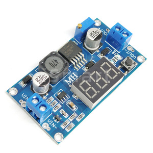 XL6009 DC-DC ดิจิตอลบูสต์สเต็ปอัพโมดูลจ่ายไฟ คอนเวอร์เตอร์ 4.5-32V ถึง 5-52V <span class=keywords><strong>ตัว</strong></span>ควบคุมแรงดัน<span class=keywords><strong>ไฟ</strong></span>ฟ้าแบบสเต็ปอัพพร้อม LED โวลต์มิเตอร์ - Product Image 1