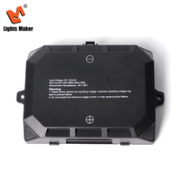 Panel de interruptores Dozer de 12 posiciones, 12V 24V, control por cable, interruptor maestro de alta resistencia de 80A, IP67 a prueba de agua