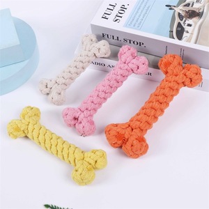 Fabrika lüks pamuk halat oyuncakları sıcak satış endüstriyel kemik şekli Pet köpek interaktif oyuncaklar nokta toptan modelleme Pet - Product Image 6
