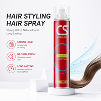 Spray Fixant Professionnel pour Cheveux Bouclés, Séchage Rapide, Fini Mat Naturel, Produit de Soin Capillaire, Vente en Gros Usine OEM ODM