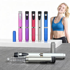 Injecteur d'<span class=keywords><strong>insuline</strong></span> en métal réutilisable V2 avec capuchon à clipser pour usage personnel et commercial - Product Image 1