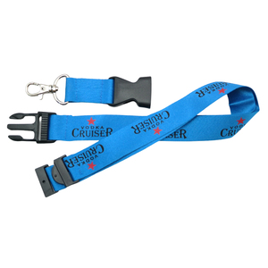 カスタム20mm幅の丈夫なランヤード |   IDカード用ネックストラップ カスタムプリント昇華ロゴ入りネックストラップ ポリエステル製ネックストラップ - Product Image 5