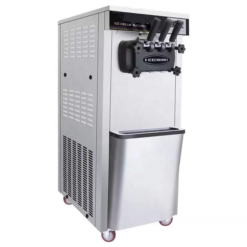 Ijs Machine Soft Ijs Making Machine Drie Smaken Soft Serve Machine Voor Ijs