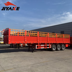 New 13 Meters 3axle Hauler Steel Semi-<strong>Trailer</strong> <strong>Second</strong> <strong>Hand</strong> <strong>Car</strong> Carrier Cargo <strong>Trailers</strong> Fence Cargo Semi <strong>Trailer</strong> <strong>for</strong> <strong>Sale</strong> in Africa - Product Image 5