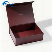Boîte cadeau de luxe personnalisée avec fermeture magnétique, coffret cadeau rose pour sérum de soin de la peau, boîtes rigides UV, dorure à chaud pour emballage cosmétique