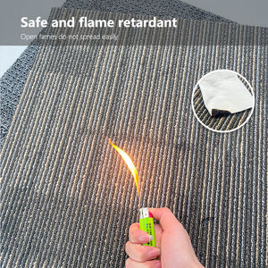 Легко устанавливаемые роскошные напольные ковры для офисов, высококачественная квадратная коммерческая ковровая плитка 50x50 - Product Image 4