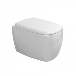 Flaminia Monò WC in ceramica stile europeo WC a doppio filo serbatoio nascosto senza montatura WC in un pezzo per bagno - Product Image 2