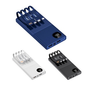 <span class=keywords><strong>Batterie</strong></span> <span class=keywords><strong>externe</strong></span> extérieure bon marché 20000mah Powerbanks Type C chargeur mobile Portable <span class=keywords><strong>batterie</strong></span> <span class=keywords><strong>externe</strong></span> haute capacité avec câble - Product Image 1