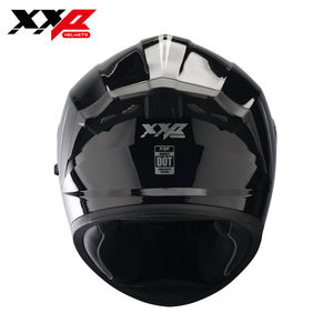 Casco de Motocicleta Integral ABS Motocross Negro Brillante con Doble Visera XXP DRAKEN S Racing de Liberación Rápida NUEVO DOT/ECE/CCC - Product Image 2