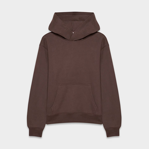 Sudaderas con capucha de algodón personalizadas de peso pesado Jersey de hombro caído de gran tamaño Streetwear Sudadera con capucha unisex Fabricante de alta calidad - Product Image 6