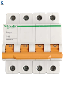 EA9AN 4P C63A Interruptor de Circuito en Miniatura, Interruptor de Bajo Voltaje, Interruptor de Sobrecarga, Dispositivo de Protección Contra Cortocircuitos D - Product Image 1