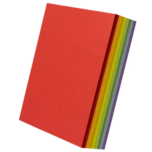 Factory Price Low Price Color <b>A4</b> Art Card Single Side PE Coated Office/School High Quality - Product Image 4
