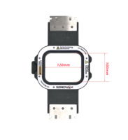 QHM&REVHON Accessoire de cercle magnétique en fer le plus populaire 150*150MM pour machines à broder, utilisation industrielle nouvelle, garantie de 3 mois, 2023