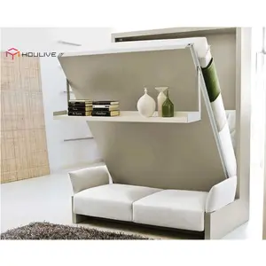<span class=keywords><strong>Letto</strong></span> a Scomparsa Moderno con Contenitore e Design Pieghevole <span class=keywords><strong>Salvaspazio</strong></span>, Arredamento per <span class=keywords><strong>Camera</strong></span> <span class=keywords><strong>da</strong></span> <span class=keywords><strong>Letto</strong></span> per Appartamenti - Product Image 1