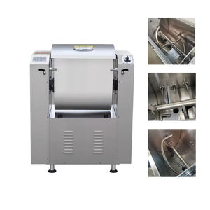 Mélangeur à pâte commercial en acier inoxydable pour <span class=keywords><strong>farine</strong></span> et boulangerie, état neuf avec moteur et composants essentiels pour le mélange de la pâte - Product Image 1