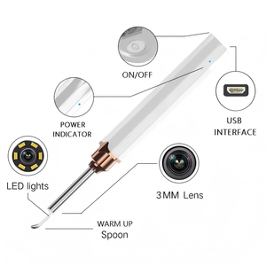 Nettoyeur d'oreilles visuel sans fil HD, endoscope otoscope, caméra pour l'élimination du cérumen, outil pour enfants et adultes, soins quotidiens des oreilles à domicile - Product Image 6