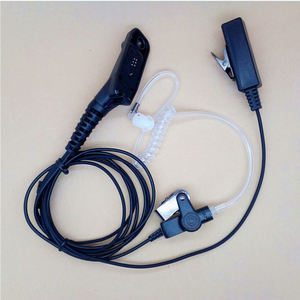 Écouteur intra-auriculaire pliable avec tube acoustique et micro PTT à 2 broches pour radio <span class=keywords><strong>CB</strong></span>, radio FM, radio amateur, compatible <span class=keywords><strong>Baofeng</strong></span> Bf UV5R 888S Uv82 - Product Image 5