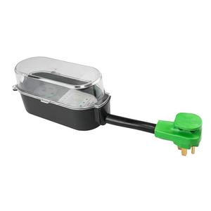 Protecteur de surtension intelligent portable RV Surge Guard 50 ampères <span class=keywords><strong>pour</strong></span> remorque, <span class=keywords><strong>camping</strong></span>-<span class=keywords><strong>car</strong></span>, NEMA 14-50, dispositif de test de <span class=keywords><strong>circuit</strong></span> RV - Product Image 1