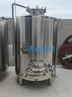 Fermenteur en acier inoxydable 100-1000L avec agitateur Vin Yaourt Bière Lait Jus de fruits Cuves de fermentation
