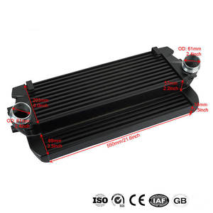 Intercooler de compétition en aluminium pour Bmw X5 E70 F15 X6 E71 F16 30Dx 35Ix 40Dx 40Ix F10 N55 E60 530D <span class=keywords><strong>2009</strong></span> - Product Image 3