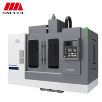 SMTCL VMC2100B Fraiseuse CNC 4 axes Fresadora FANUC Centre d'usinage vertical CNC robuste