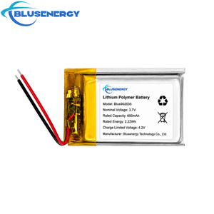 3.7V 600mAh 902035 Small‑size Lithium Polymer Rechargeable Battery 4.2V Charging Voltage With Wires For <b>Mini</b> Electronic Gadgets - Product Image 1