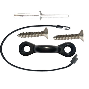 Kit d'accessoires pour bateau et kayak d'extérieur avec corde élastique, crochet, vis, rivet, clip de type C, pièces d'ancrage et d'amarrage - Product Image 5