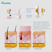 Portable IPL Super Hair Remo Elight Rf Diode Laser machine de beauté support de chariot/équipement de salon de beauté chariot/chariot de beauté