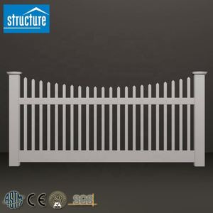 Hàng Rào Ngôi Sao Di Động Mới Hàng Rào Nhựa Vinyl Pcv Sân Chơi Sân Vườn Nhỏ Màu Trắng - Product Image 2