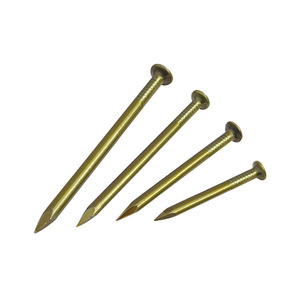 Clous en acier au carbone à tête ronde pour fixation murale en béton et travail du bois - Product Image 1