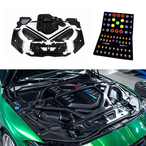 2015-2021 M2 <b>M3</b> M4 Engine Cover Plate Colorful Titanium Alloy <b>Screws</b> Car Upgrade Modification Suitable for BMW 2 3 4 Series - Product Image 1