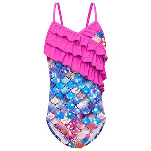 Traje <span class=keywords><strong>de</strong></span> Baño <span class=keywords><strong>de</strong></span> una Pieza para Niñas <span class=keywords><strong>de</strong></span> 3 a 8 Años, Bonito Diseño <span class=keywords><strong>de</strong></span> Cola <span class=keywords><strong>de</strong></span> Sirena, Traje <span class=keywords><strong>de</strong></span> Baño para Niñas Pequeñas - Product Image 3